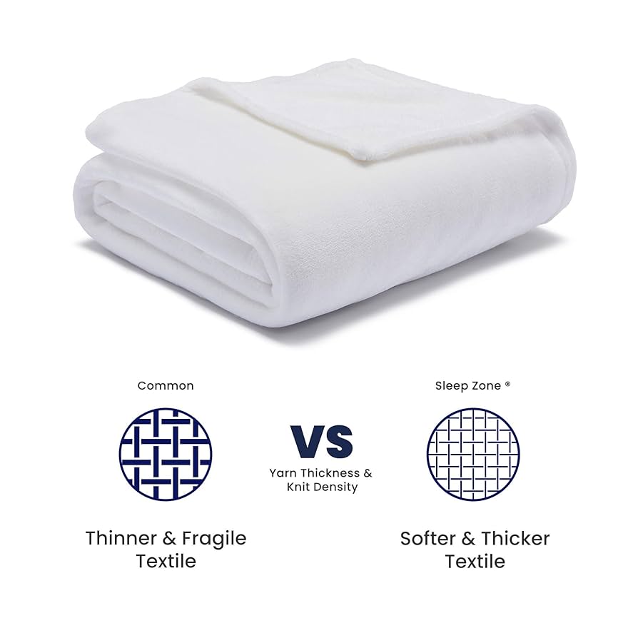 大判ホワイトフリースブランケット Amazon｜NICETOWN 毛布 ブランケット ダブル 大判 厚手 夏用